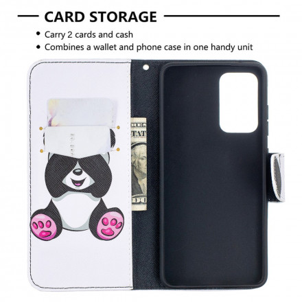 Housse Samsung Galaxy A52 4G / A52 5G Panda Fun Housse Samsung Galaxy A52 4G / A52 5G Panda Fun
