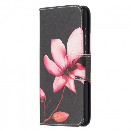 Housse Samsung Galaxy A52 4G / A52 5G Fleur Rose Housse Samsung Galaxy A52 4G / A52 5G Fleur Rose