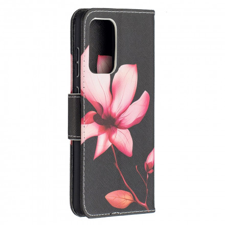 Housse Samsung Galaxy A52 4G / A52 5G Fleur Rose Housse Samsung Galaxy A52 4G / A52 5G Fleur Rose