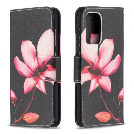 Housse Samsung Galaxy A52 4G / A52 5G Fleur Rose Housse Samsung Galaxy A52 4G / A52 5G Fleur Rose