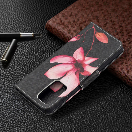 Housse Samsung Galaxy A52 4G / A52 5G Fleur Rose Housse Samsung Galaxy A52 4G / A52 5G Fleur Rose