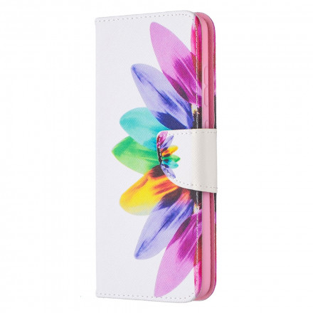 Housse Samsung Galaxy A52 4G / A52 5G Fleur Aquarelle Housse Samsung Galaxy A52 4G / A52 5G Fleur Aquarelle