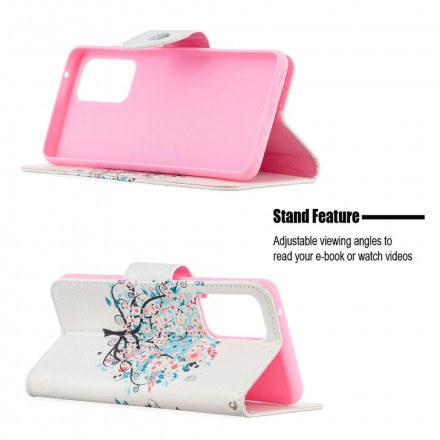 Housse Samsung Galaxy A52 4G / A52 5G Flowered Tree Housse Samsung Galaxy A52 4G / A52 5G Flowered Tree