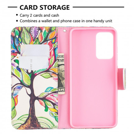 Housse Samsung Galaxy A52 4G / A52 5G Arbre Coloré Housse Samsung Galaxy A52 4G / A52 5G Arbre Coloré