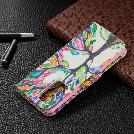 Housse Samsung Galaxy A52 4G / A52 5G Arbre Coloré Housse Samsung Galaxy A52 4G / A52 5G Arbre Coloré
