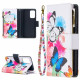 Housse Samsung Galaxy A52 4G / A52 5G Poche Zippée Papillons Housse Samsung Galaxy A52 4G / A52 5G Poche Zippée Papillons