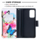 Housse Samsung Galaxy A52 4G / A52 5G Poche Zippée Papillons Housse Samsung Galaxy A52 4G / A52 5G Poche Zippée Papillons