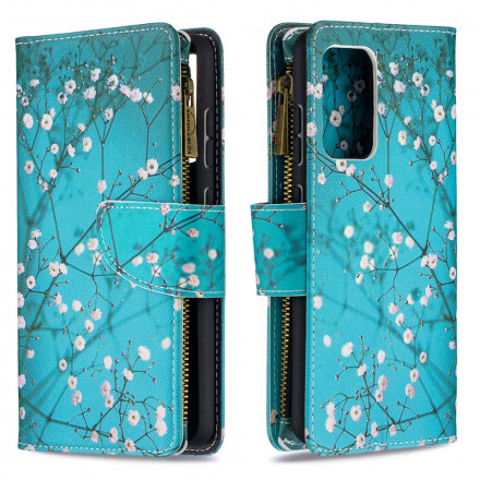 Housse Samsung Galaxy A52 4G / A52 5G Poche Zippée Arbre Housse Samsung Galaxy A52 4G / A52 5G Poche Zippée Arbre