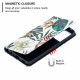 Flip Cover Samsung Galaxy A52 4G / A52 5G 5G Feuilles