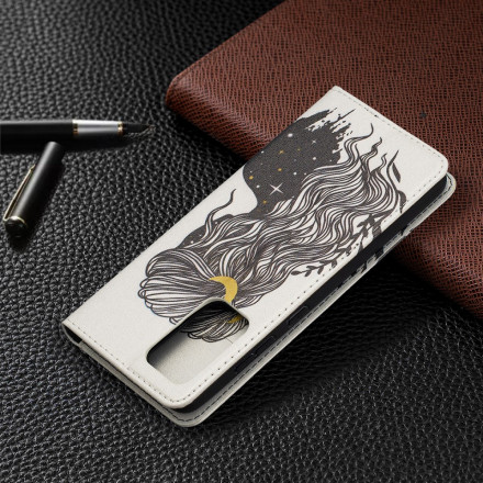Flip Cover Samsung Galaxy A52 4G / A52 5G Jolie Chevelure Flip Cover Samsung Galaxy A52 4G / A52 5G Jolie Chevelure