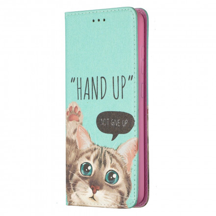 Flip Cover Samsung Galaxy A52 4G / A52 5G Hand Up Flip Cover Samsung Galaxy A52 4G / A52 5G Hand Up