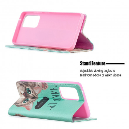 Flip Cover Samsung Galaxy A52 4G / A52 5G Hand Up Flip Cover Samsung Galaxy A52 4G / A52 5G Hand Up
