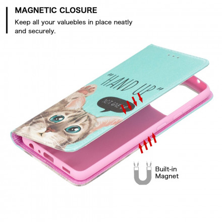 Flip Cover Samsung Galaxy A52 4G / A52 5G Hand Up Flip Cover Samsung Galaxy A52 4G / A52 5G Hand Up