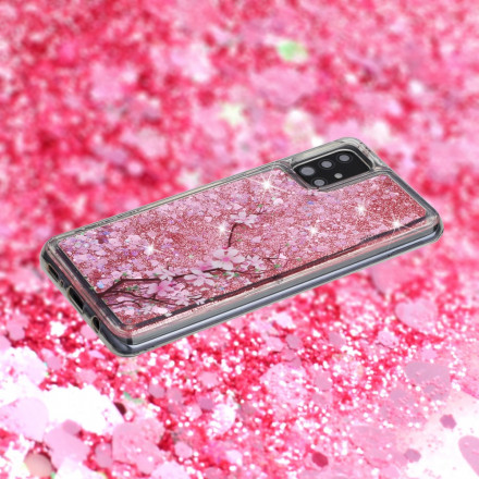 Coque Samsung Galaxy A52 4G / 5G Arbre Paillettes Coque Samsung Galaxy A52 4G / 5G Arbre Paillettes