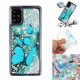 Coque Samsung Galaxy A52 4G / A52 5G Papillons Volants Paillettes Coque Samsung Galaxy A52 4G / A52 5G Papillons Volants Paillettes