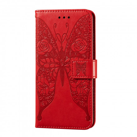 Housse Samsung Galaxy A52 4G / A52 5G Papillon Motif de Fleurs Housse Samsung Galaxy A52 4G / A52 5G Papillon Motif de Fleurs