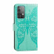 Housse Samsung Galaxy A52 4G / A52 5G Papillon Motif de Fleurs