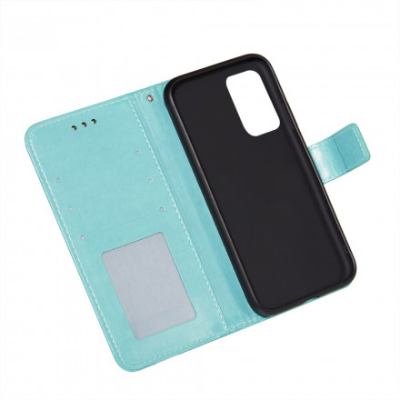 Housse Samsung Galaxy A52 4G / A52 5G Papillon Motif de Fleurs