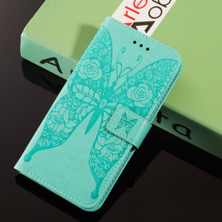 Housse Samsung Galaxy A52 4G / A52 5G Papillon Motif de Fleurs