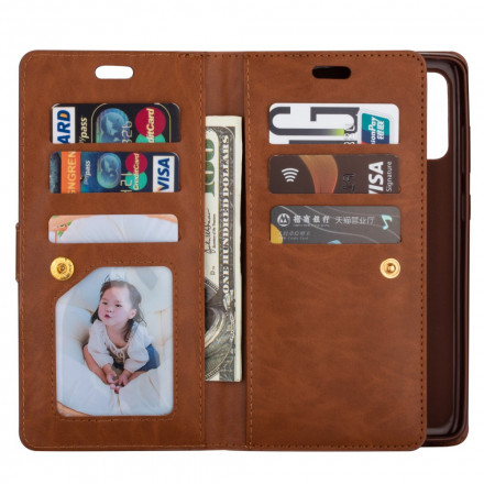 Housse Samsung Galaxy A52 4G / A52 5G Porte-Monnaie avec Lanière Housse Samsung Galaxy A52 4G / A52 5G Porte-Monnaie avec Lanière