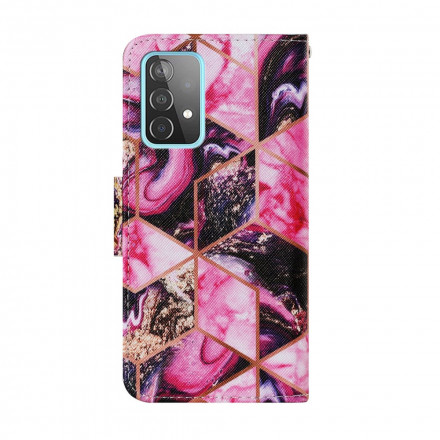 Housse Samsung Galaxy A52 4G / A52 5G Marbre Géométrique Housse Samsung Galaxy A52 4G / A52 5G Marbre Géométrique