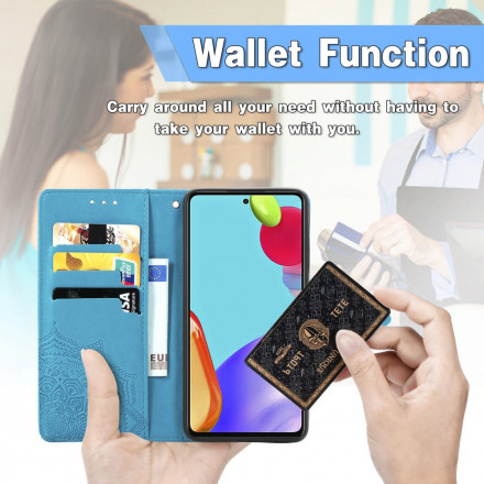 Housse Samsung Galaxy A52 4G / A52 5G Mandala Moyen Age Housse Samsung Galaxy A52 4G / A52 5G Mandala Moyen Age