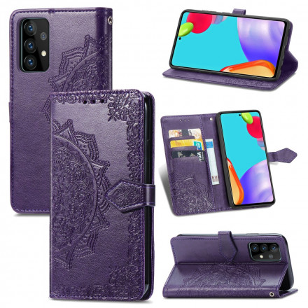 Housse Samsung Galaxy A52 4G / A52 5G Mandala Moyen Age