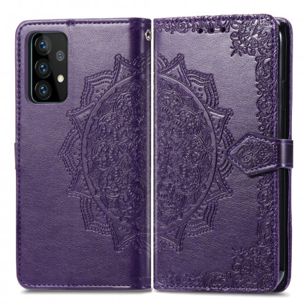 Housse Samsung Galaxy A52 4G / A52 5G Mandala Moyen Age Housse Samsung Galaxy A52 4G / A52 5G Mandala Moyen Age