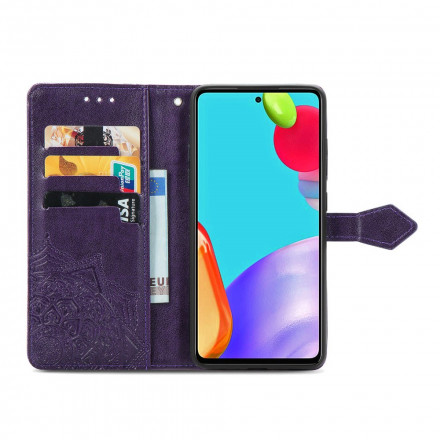 Housse Samsung Galaxy A52 4G / A52 5G Mandala Moyen Age Housse Samsung Galaxy A52 4G / A52 5G Mandala Moyen Age
