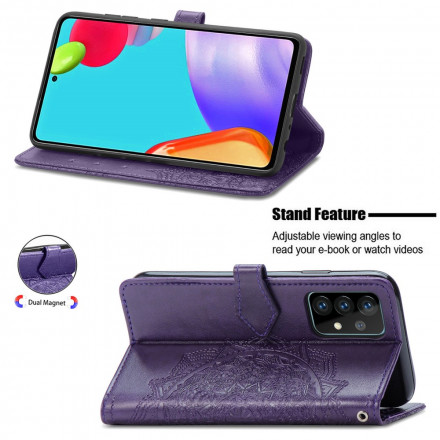 Housse Samsung Galaxy A52 4G / A52 5G Mandala Moyen Age Housse Samsung Galaxy A52 4G / A52 5G Mandala Moyen Age