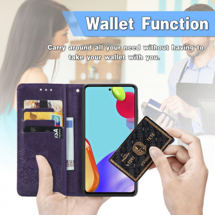 Housse Samsung Galaxy A52 4G / A52 5G Mandala Moyen Age Housse Samsung Galaxy A52 4G / A52 5G Mandala Moyen Age
