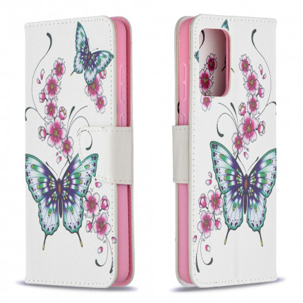 Housse Samsung Galaxy A72 4G / A72 5G Papillons Rois Housse Samsung Galaxy A72 4G / A72 5G Papillons Rois