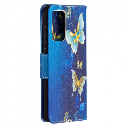 Housse Samsung Galaxy A72 4G / A72 5G Papillons Rois Housse Samsung Galaxy A72 4G / A72 5G Papillons Rois