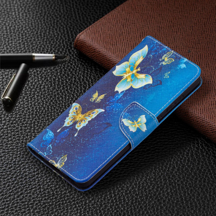 Housse Samsung Galaxy A72 4G / A72 5G Papillons Rois Housse Samsung Galaxy A72 4G / A72 5G Papillons Rois