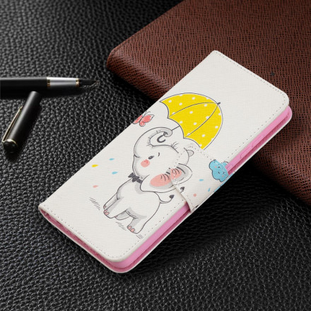 Housse Samsung Galaxy A72 4G / A72 5G Bébé Éléphane Housse Samsung Galaxy A72 4G / A72 5G Bébé Éléphane