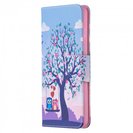 Housse Samsung Galaxy A72 4G / A72 5G Hiboux Sur La Balançoire Housse Samsung Galaxy A72 4G / A72 5G Hiboux Sur La Balançoire