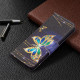 Housse Samsung Galaxy A72 4G / A72 5G Papillons Dorés