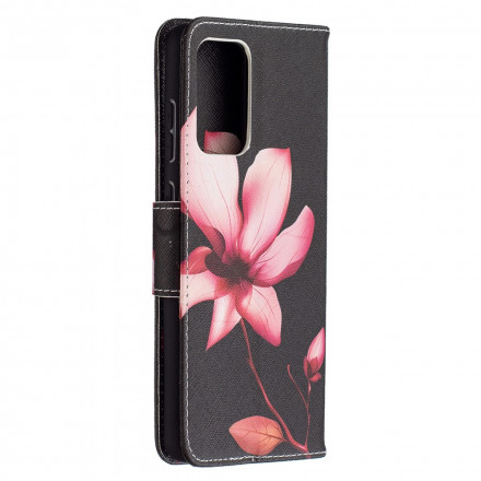 Housse Samsung Galaxy A72 4G / A72 5G Fleur Rose Housse Samsung Galaxy A72 4G / A72 5G Fleur Rose