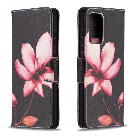 Housse Samsung Galaxy A72 4G / A72 5G Fleur Rose Housse Samsung Galaxy A72 4G / A72 5G Fleur Rose