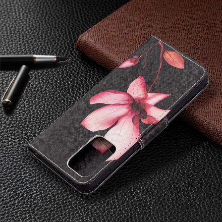 Housse Samsung Galaxy A72 4G / A72 5G Fleur Rose Housse Samsung Galaxy A72 4G / A72 5G Fleur Rose