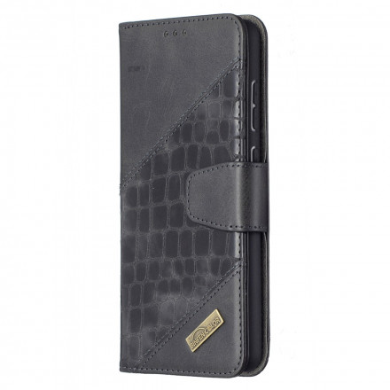 Housse Samsung Galaxy A72 4G / A72 5G Effet Peau Crocodile Classique Housse Samsung Galaxy A72 4G / A72 5G Effet Peau Crocodile Classique