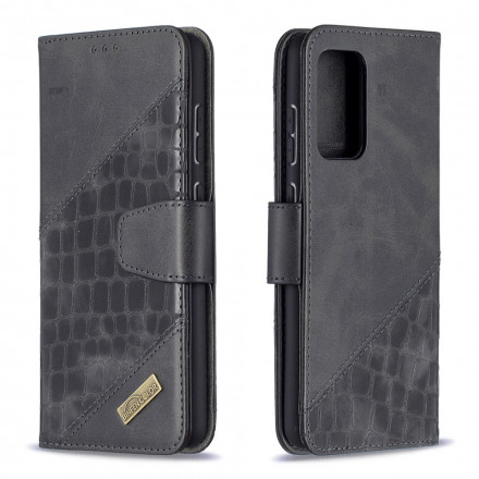 Housse Samsung Galaxy A72 4G / A72 5G Effet Peau Crocodile Classique Housse Samsung Galaxy A72 4G / A72 5G Effet Peau Crocodile Classique