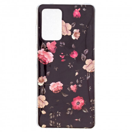 Coque Samsung Galaxy A52 4G / A52 5G Série Floralies Fluorescente