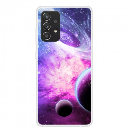 Coque Samsung Galaxy A52 4G / A52 5G  Silicone Planètes