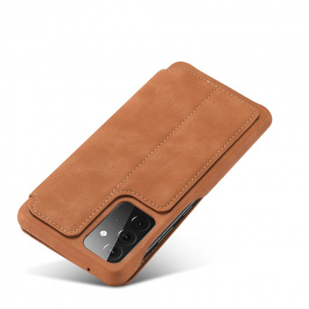 Flip Cover Samsung Galaxy A52 4G / A52 5G LC.IMEEKE Effet Cuir Flip Cover Samsung Galaxy A52 4G / A52 5G LC.IMEEKE Effet Cuir