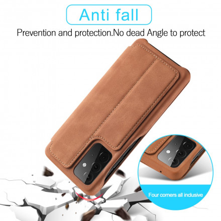 Flip Cover Samsung Galaxy A52 4G / A52 5G LC.IMEEKE Effet Cuir Flip Cover Samsung Galaxy A52 4G / A52 5G LC.IMEEKE Effet Cuir