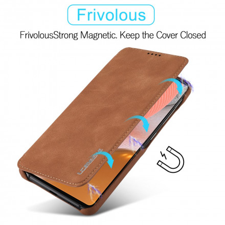 Flip Cover Samsung Galaxy A52 4G / A52 5G LC.IMEEKE Effet Cuir Flip Cover Samsung Galaxy A52 4G / A52 5G LC.IMEEKE Effet Cuir