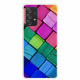 Coque Samsung Galaxy A52 4G / A52 5G Cubes Colorés Coque Samsung Galaxy A52 4G / A52 5G Cubes Colorés