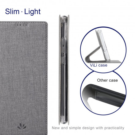 Flip Cover Samsung Galaxy A52 4G / A52 5G Texturée VILI DMX Flip Cover Samsung Galaxy A52 4G / A52 5G Texturée VILI DMX