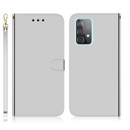 Housse Samsung Galaxy A52 4G / A52 5G Simili Cuir Couverture Miroir Housse Samsung Galaxy A52 4G / A52 5G Simili Cuir Couverture Miroir